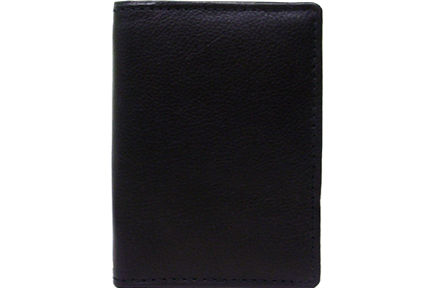 0173BK - HG Wallet - Bi-fold, ID holder, 1 expandable pocket, cc slots, credit card protector