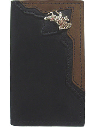 0182083B - Card Holder - 2 overlays, bull rider sm. wallet       concho