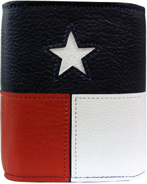 0220 - Wallet - Tri-fold, Texas flag