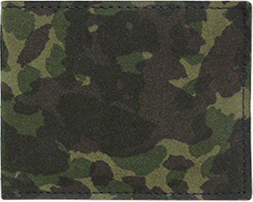 0247 - Wallet - Bi-fold, Genuine Italian leather camo