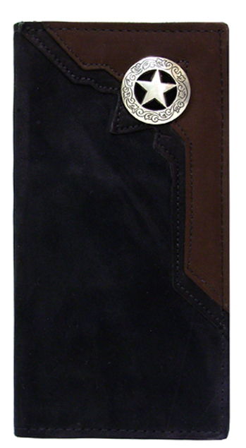 0340050B - Wallet - 2 overlays with silver star concho