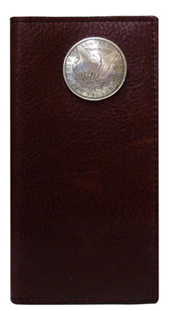 P0302099R - Wallet - Eagle - one dollar coin concho