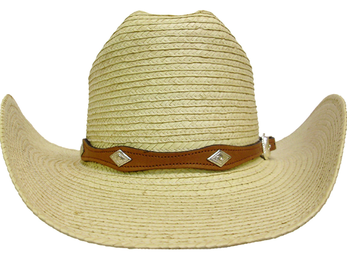 1037036T - Hat band - Scallop edge with diamond concho