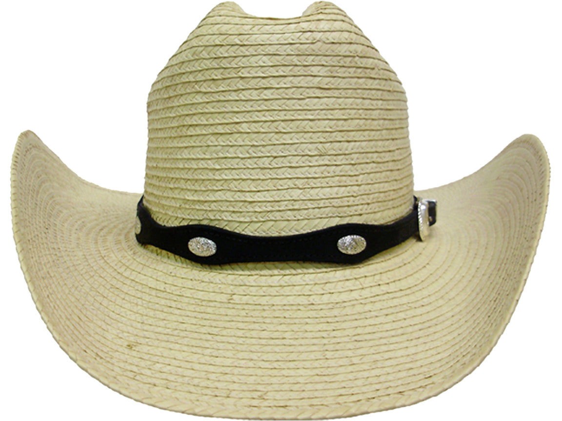 1037078B - Hat bands - Scallop edge with oval conchos