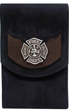 V2232250B - Smart phone case - 1 overlay with fire department concho, clip on back