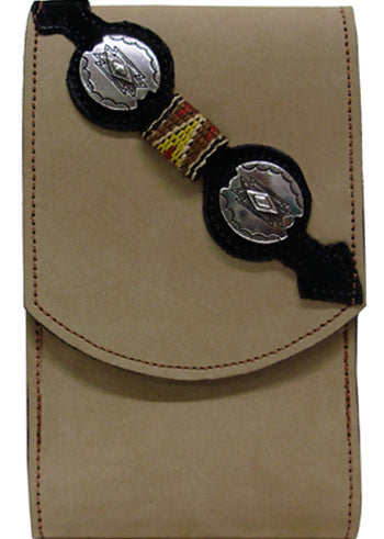 V2259031T - Smart phone case - 1 overlay, southwest ribbonm 2 southwest conchos, clip on back