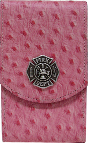 V2876250PP - Smart phone case - Fire department concho, clip on back