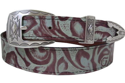 5510000T - 1.5 inch Wide Genuine Italian Leather belt