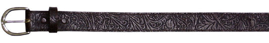 5992000C - Belt -  - 1.25 width Floral embossed