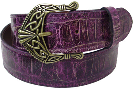 7138000AM - 1.5 Inch Genuine Italian Leather belt