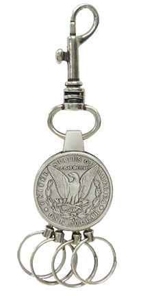 8321 - Keychain - MORGAN Silver dollar