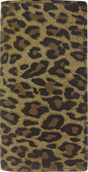 P0356000 - Wallet - Genuine Italian leather leopard print