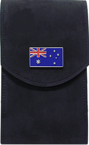 X2183273B - Smart phone case - Australian flag concho with clip on back